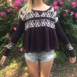 Free people sweater